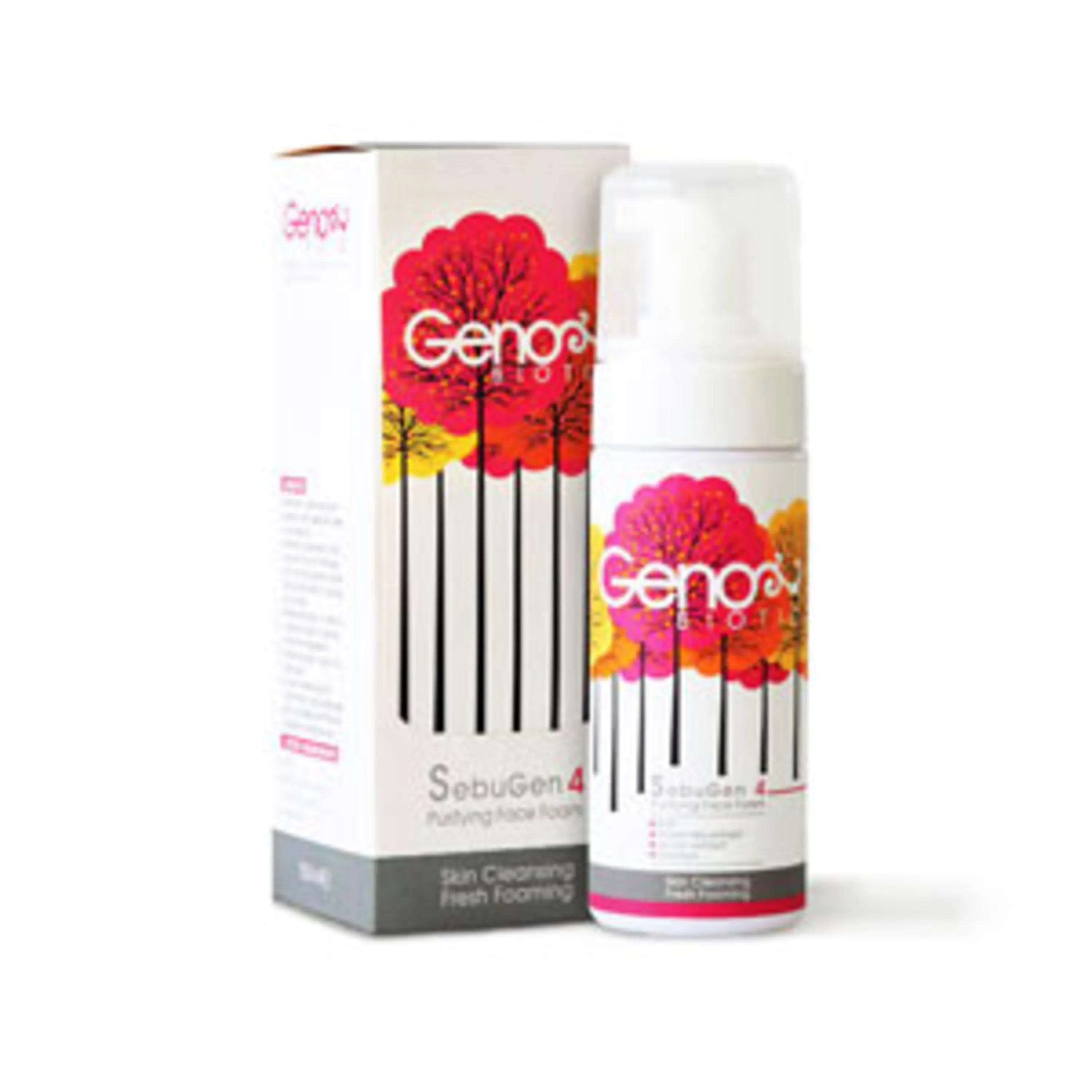 genobiotic sebugen purifying face foam ژنوبیوتیک  فوم  شستشوی  صورت